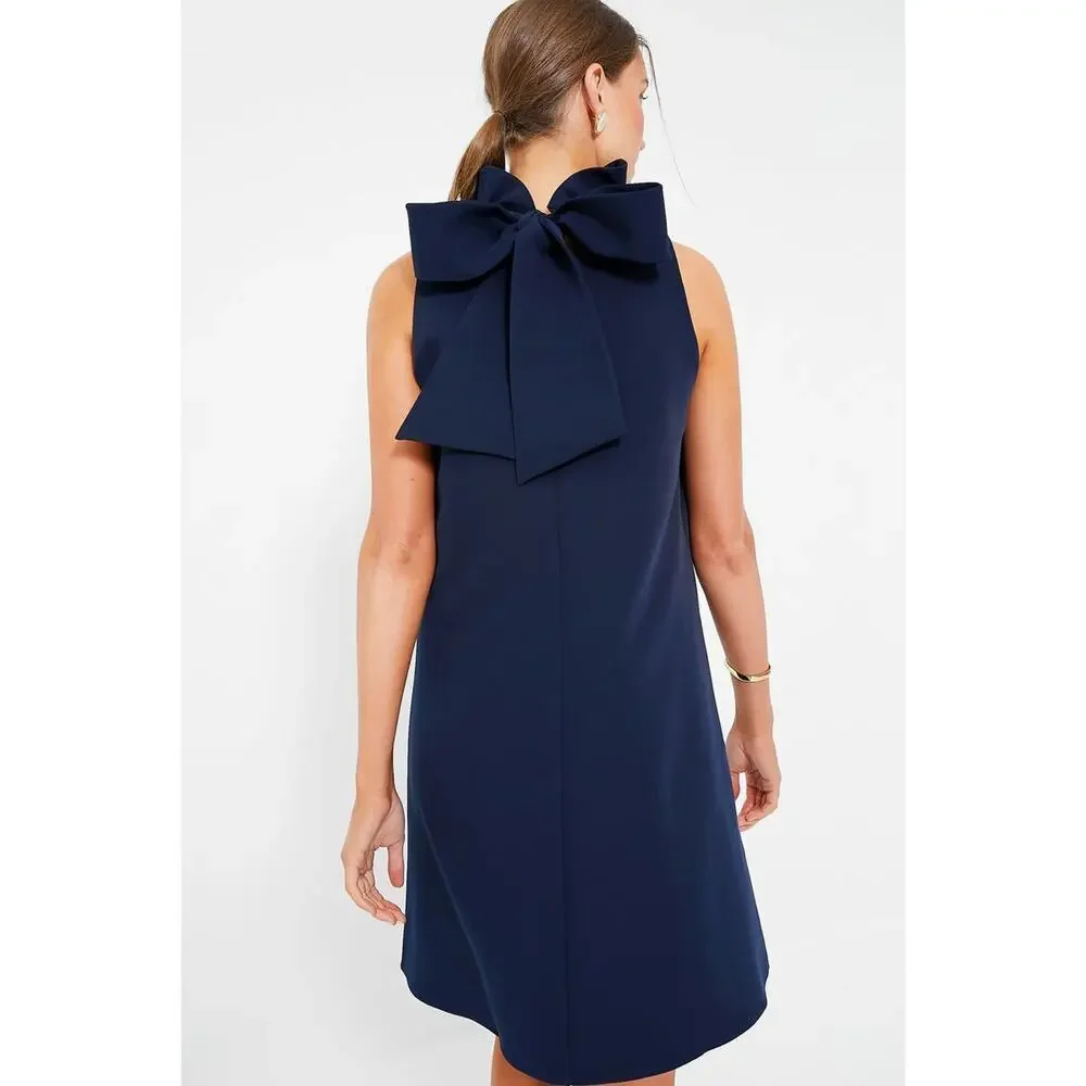 TUCKERNUCK Navy Blythe Dress Size XXS NWT Retail $198 Tuckernuck